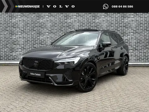 Volvo XC60 2.0 T6 Plug-in hybrid AWD Ultra Black Edition | SOH:100% | Trekhaak | Luchtvering | Stoel
