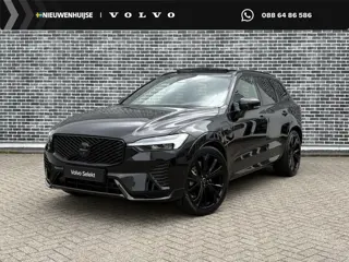 Volvo XC60 2.0 T6 Plug-in hybrid AWD Ultra Black Edition | SOH:100% | Trekhaak | Luchtvering | Stoel