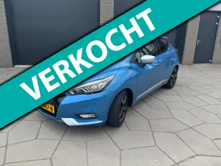 Nissan Micra 0.9 IG-T Tekna|Sportieve 5 Deurs|Sensoren|Privacy Glas|4x All-Season|Metallic