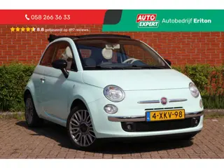 Fiat 500 C 0.9 TwinAir Turbo Cult | Cabrio! | Speciale kleur! | Luxe! | Leder | PDC | Climate contro
