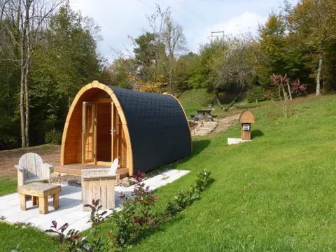 Camping Pod, trekkershut, vakantieverblijf, recreatiewoning