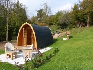 Camping Pod, trekkershut, vakantieverblijf, recreatiewoning