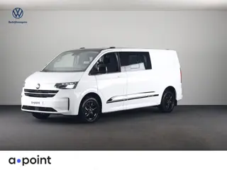 Volkswagen Transporter e-Transporter34 L2H1 Style 64 kWh DC Dubbele cabin 218 pk | Navigatie | Warmt