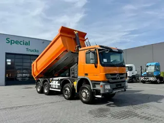 Mercedes-Benz Actros 4144 K 8x6 / Dumper / Euro 5 / EPS / Blad geveerd