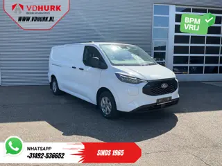 Ford E-Transit Custom L2 Trend 71 kWh 370 Km WLTP Garantie T/m 7-2031/ LED/ Standkachel/ Stoelverw./