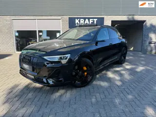 Audi E-tron Sportback 55 quattro S-Line 95 kWh | Black Edition | Full option | PANO | 408PK! | Matri