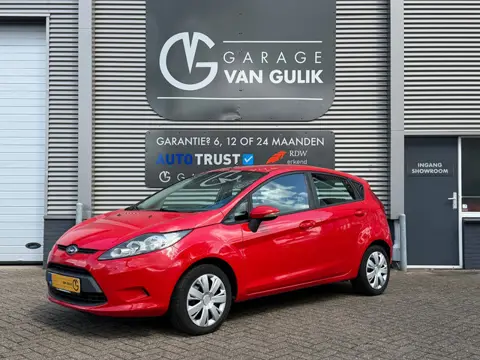 Ford Fiesta 1.25 Limited Airco,Trekhaak,Aux,Isofix,OnderhoudVolledigAanwezig,Nap,Stuurb.