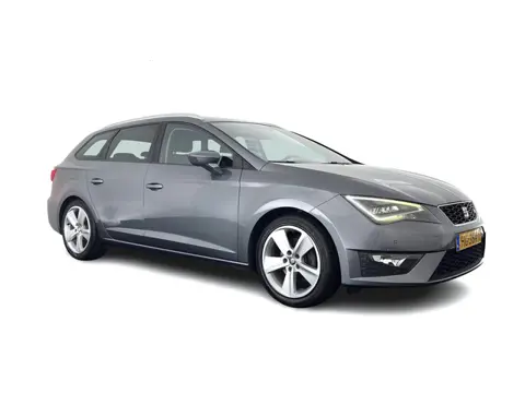 SEAT Leon ST 1.4 EcoTSI FR Connect (INCL.BTW) *LEATHER-FABRIC | FULL-LED | NAVI-FULLMAP | SPORT-SEAT