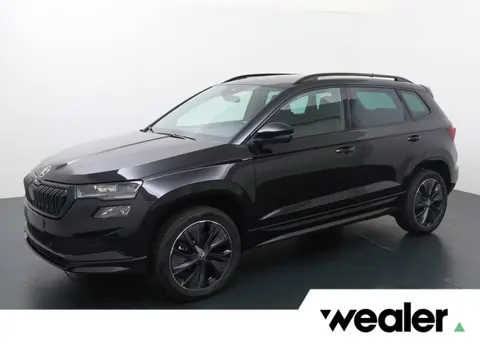 Škoda Karoq Sportline Business 1.5 TSI 150 PK DSG | Automaat | Trekhaak | Sportline lounge interieur