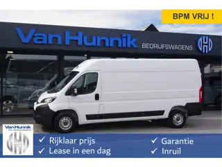 Citroën Jumper 35 2.2 140PK L3H2 BPM VRIJ!! 10" Navi, Climate, Camera, 270º Deur!! NR. J420*