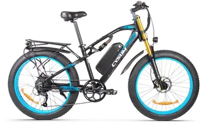 CYSUM M900 Fat Tire Electric Bike 48V 1000W Brushless Gear