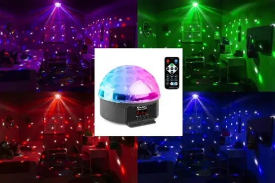 Beamz Jelly ball disco led lamp met dmx