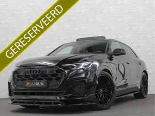 Audi Q8 60e 490pk #RS-Stoelen | 4WS | OLED | Laser-LED | Carbon | Massage | Ventilatie | Valcona Led