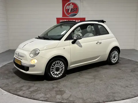 Fiat 500C 1.2 Pop Cabrio, Automaat, NL, 2e Eig. Boekjes, Airco , echt een DOTJE