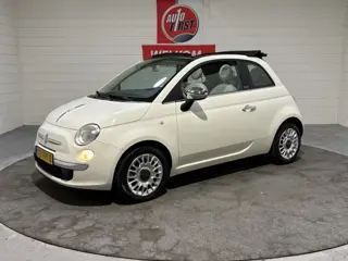 Fiat 500C 1.2 Pop Cabrio, Automaat, NL, 2e Eig. Boekjes, Airco , echt een DOTJE