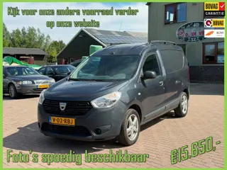 Dacia Dokker 1.6 MPI 100 Basic - Prijs inclusief 12 maanden BOVAG-garantie en afleveren –