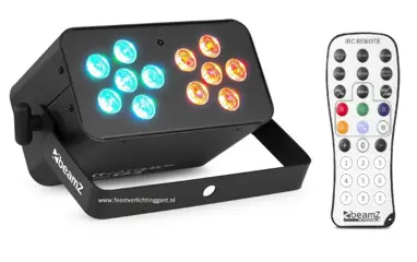 Beamz disco led lamp voor mancave of bar