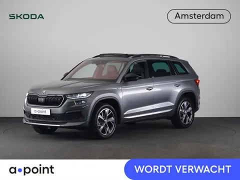 Skoda Kodiaq 1.5 TSI Sportline Business 7persoons 150pk | Panoramadak | Trekhaak wegklapbaar | Parke