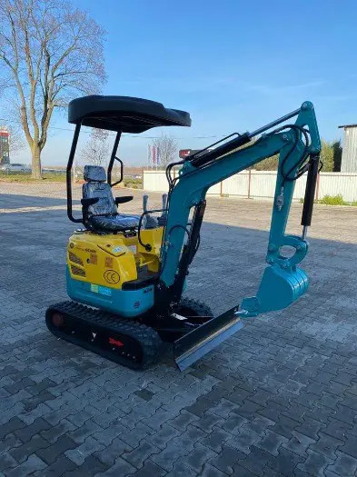 GÜNTER GG1600 MINI GRAAFMACHINE 3 cilinder KUBOTA