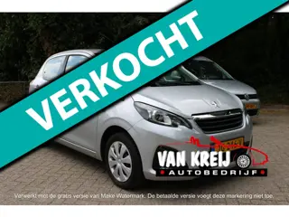 Peugeot 108 1.0 e-VTi Blue Lease< 5drs, Airco, Cruise, Cv, Nap