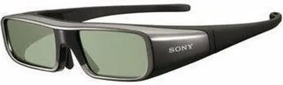 2x Sony 3D Bril TDG-BR250 Zwarte en een Witte