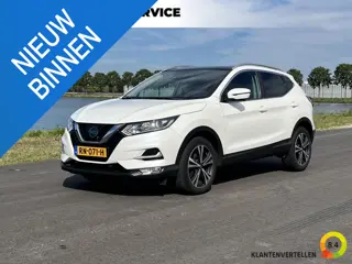 Nissan Qashqai 1.2 N-Connecta Automaat, Clima, cruise, pdc, 360, pano, keyless, trekhaak