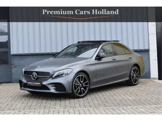 Mercedes-Benz C-Klasse 300 AMG 258 Pk Designo Matt Metallic Pano Vol Leder Digitale Cockpit Multi Be