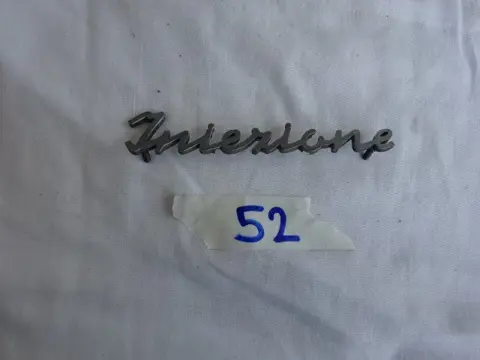 Emblem Maserati Iniezione