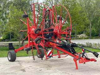Kuhn GA 8731 Zwadhark Zwiller Rake Schwader GA 8731 Zwadhark Zwiller enkel heffend 8 meter Hark Rake
