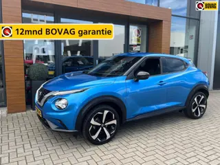 Nissan Juke 1.0 DIG-T Tekna AUTOMAAT 55.000km | Dealer onderhouden | 19'' | LED kopl | Keyless | 360
