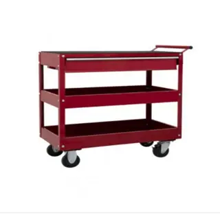 Gereeschapswagen open met lade rood