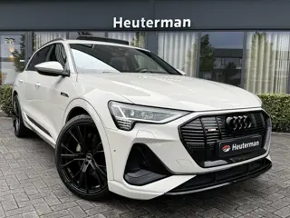 Audi e-tron 50 Quattro S line Black Edition/Pano/Krijt/96%SOH