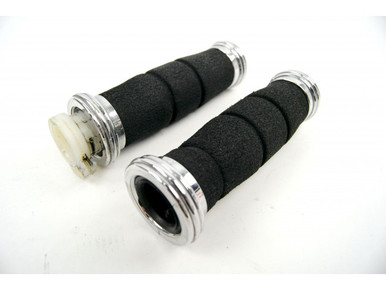 Used handvatrubberset met chrome rand /A