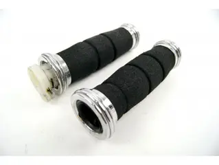 Used handvatrubberset met chrome rand /A