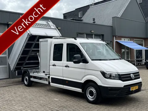 Volkswagen Crafter 35 2.0 TDI L4 DC 140pk Airco Cruise controle Trekhaak 3000kg trekgewicht Kipper 6