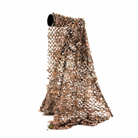 Buteo Photo Gear 3D Leafs Camouflage Net Forest Camo Bruin 1,5x3 m