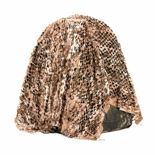 Buteo Photo Gear 3D Leafs Camouflage Net Forest Camo Bruin 2,4x3 m