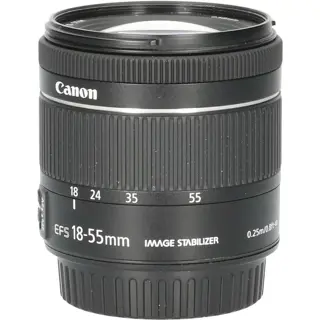 Tweedehands Canon EF-S 18-55mm f/4-5.6 IS STM CM7294