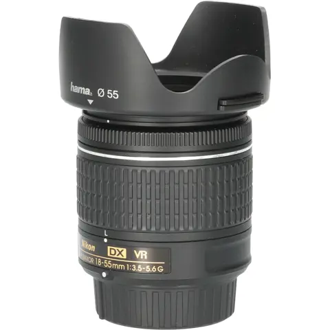 Tweedehands Nikon AF-P DX 18-55mm f/3.5-5.6 G VR CM7309