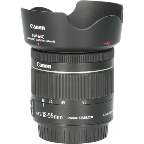 Tweedehands Canon EF-S 18-55mm f/4-5.6 IS STM CM7283