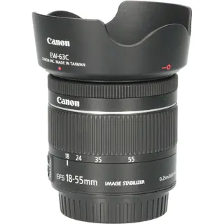 Tweedehands Canon EF-S 18-55mm f/4-5.6 IS STM CM7283