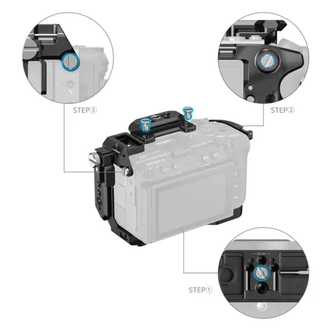 SmallRig 6776 Hawklock Cage For Sony FX5