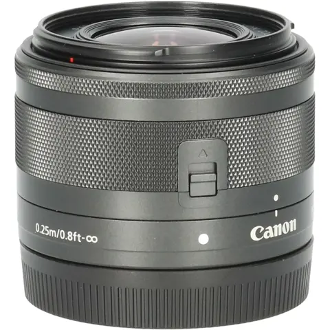 Tweedehands Canon EF-M 15-45mm f/3.5-6.3 IS STM - Zwart CM7257