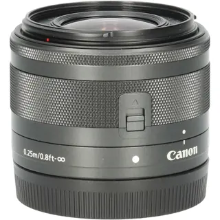 Tweedehands Canon EF-M 15-45mm f/3.5-6.3 IS STM - Zwart CM7257
