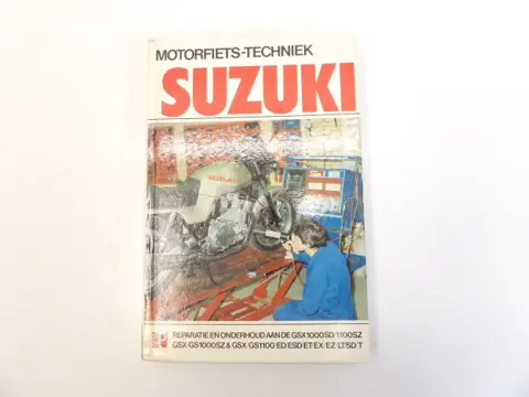 WERKPLAATSHANDBOEK Suzuki GS 1000 1970 - 2012
