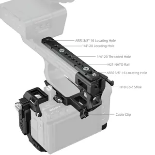 SmallRig 6777 Hawklock Cage Kit For Sony FX5 XLR Handle