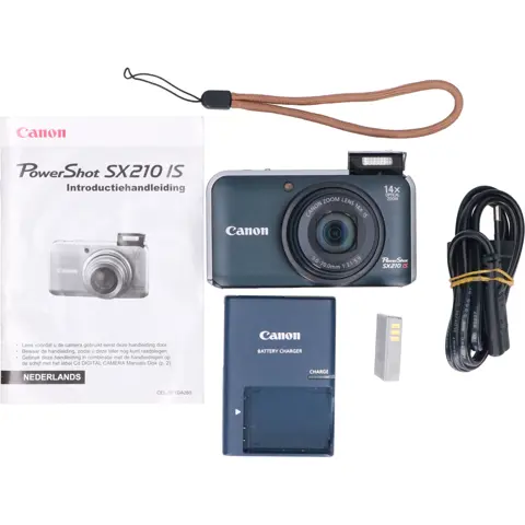 Tweedehands Canon SX210 HS CM7427