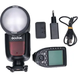 Tweedehands Godox Speedlite V1 Nikon incl X Pro-N CM7559