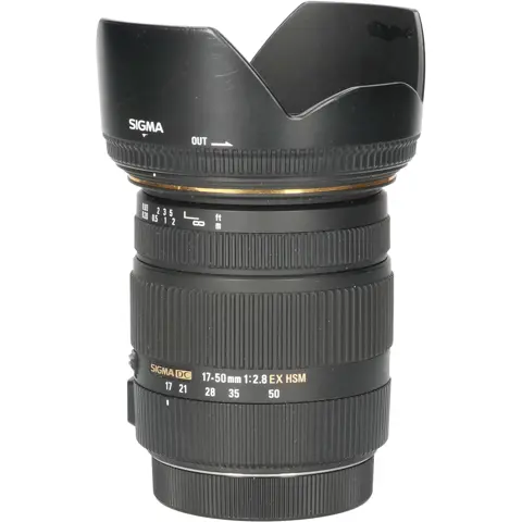 Tweedehands Sigma 17-50mm f/2.8 EX DC OS HSM Canon CM7295