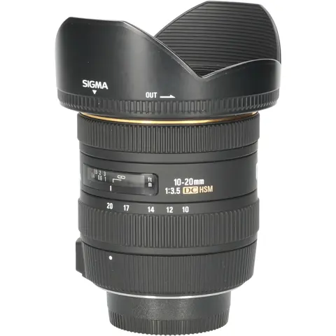 Tweedehands Sigma 10-20mm f/3.5 EX DC HSM Nikon CM7375